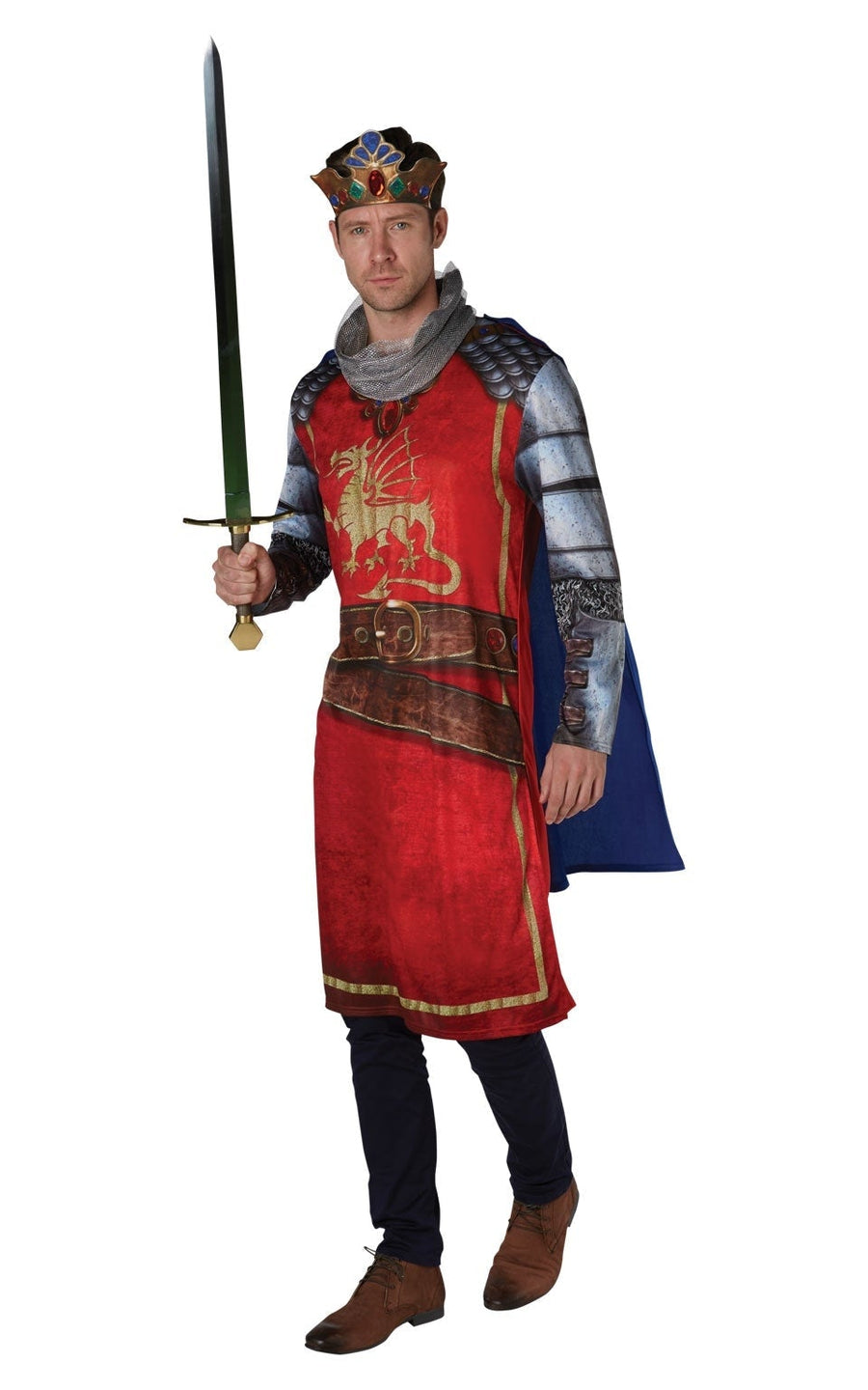 King Arthur Costume Adult Medieval Knight Armour_1