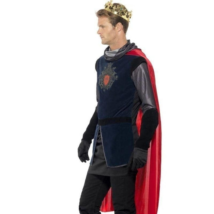 King Arthur Deluxe Costume Adult Knight Blue_3