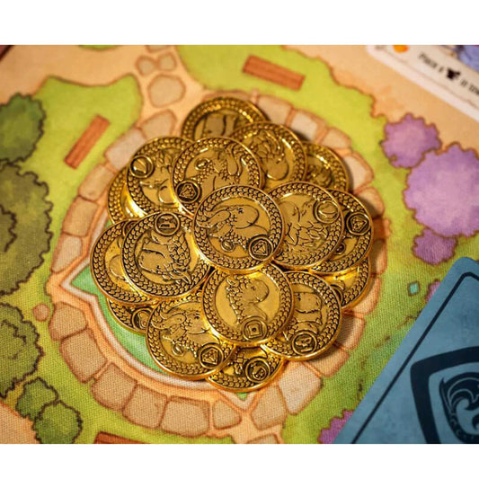 Flamecraft Metal Coins Series 2 Board Game by Lucky Duck Games 2