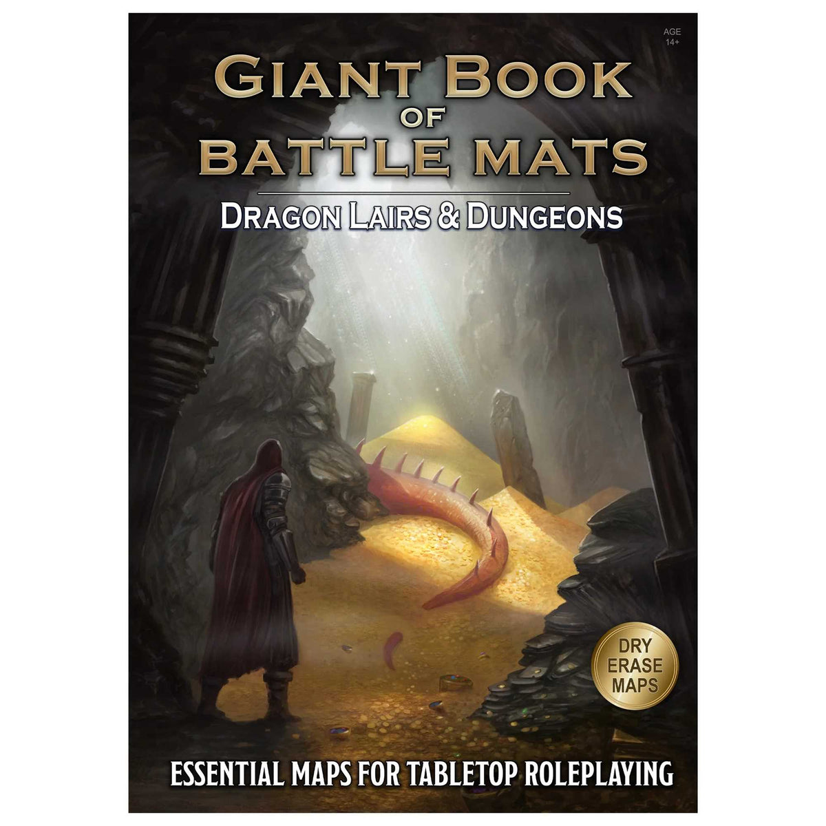 Dragon Lairs and Dungeons Giant Book of Battle Mats Roleplaying Game by Loke Battlemats 1