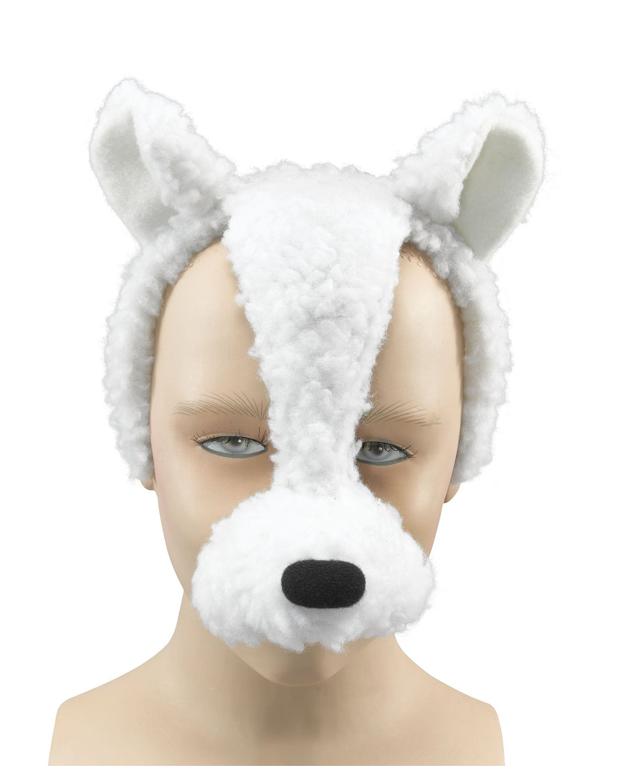 Lamb Mask On Headband + Sound Eye Masks Unisex_1