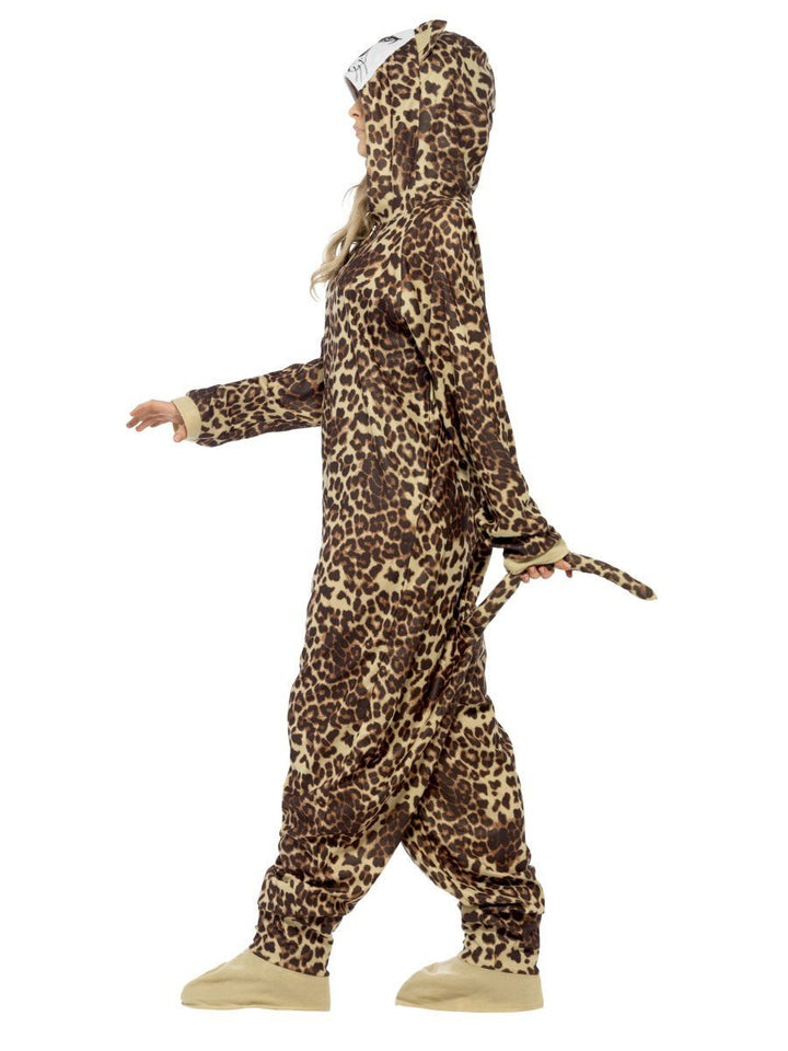Leopard Costume Adult Brown Onesie_3