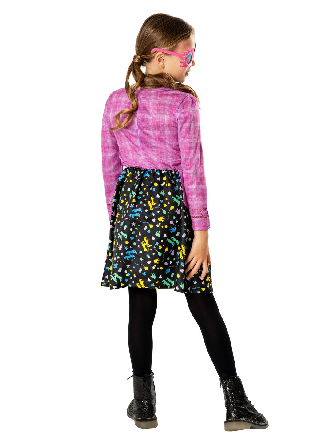 Luna Lovegood Costume with Glasses Girls Harry Potter Dress_3