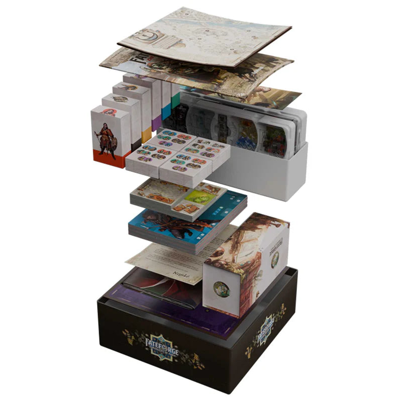Fateforge Chronicles of Kaan Strategy Board Game Mighty Boards App Story-Driven
