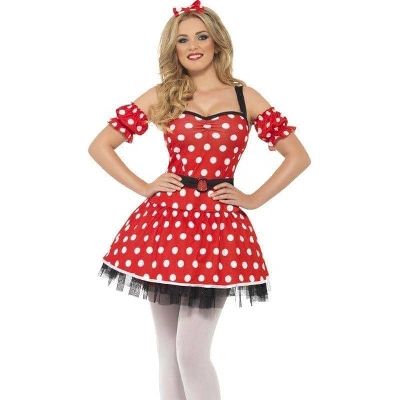 Size Chart Madame Mouse Costume Adult Red White