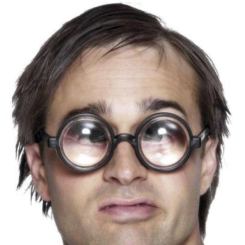 Magnify Your Eyes Bug Eye Specs Adult Black Magnify Your Eyes Bug Eye Specs Adult Black