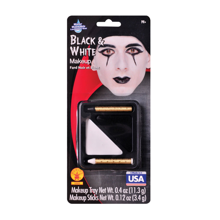 Makeup Black & White Face Painting Kit_1