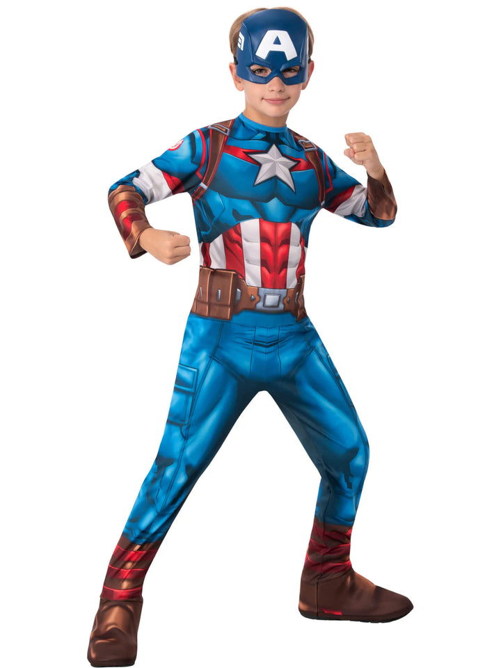 Marvel Captain America Costume for Boys_2