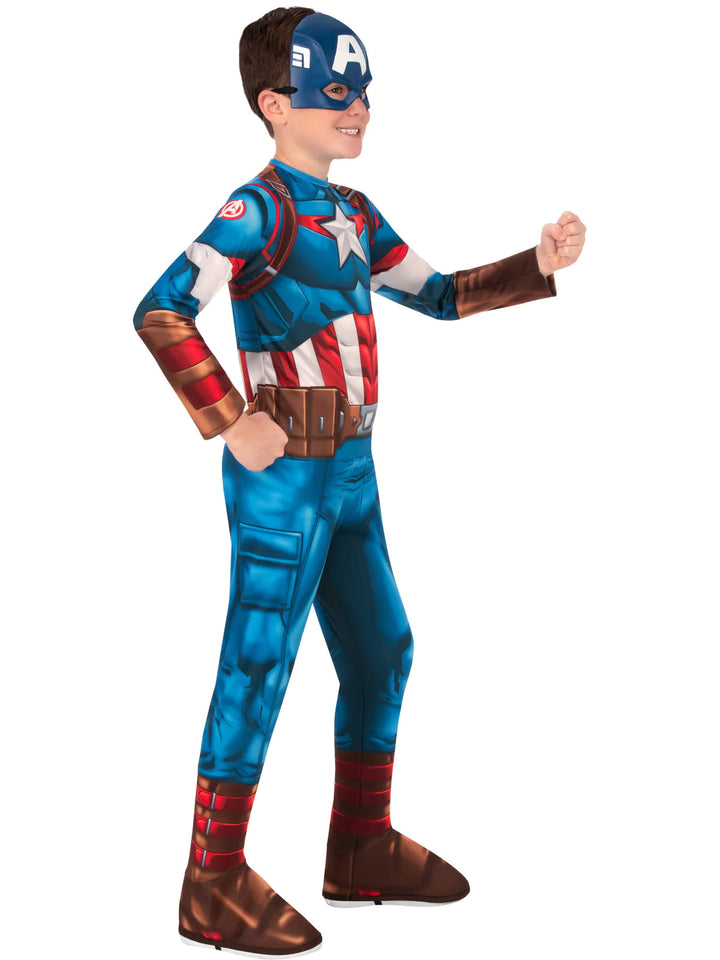 Marvel Captain America Costume for Boys_3