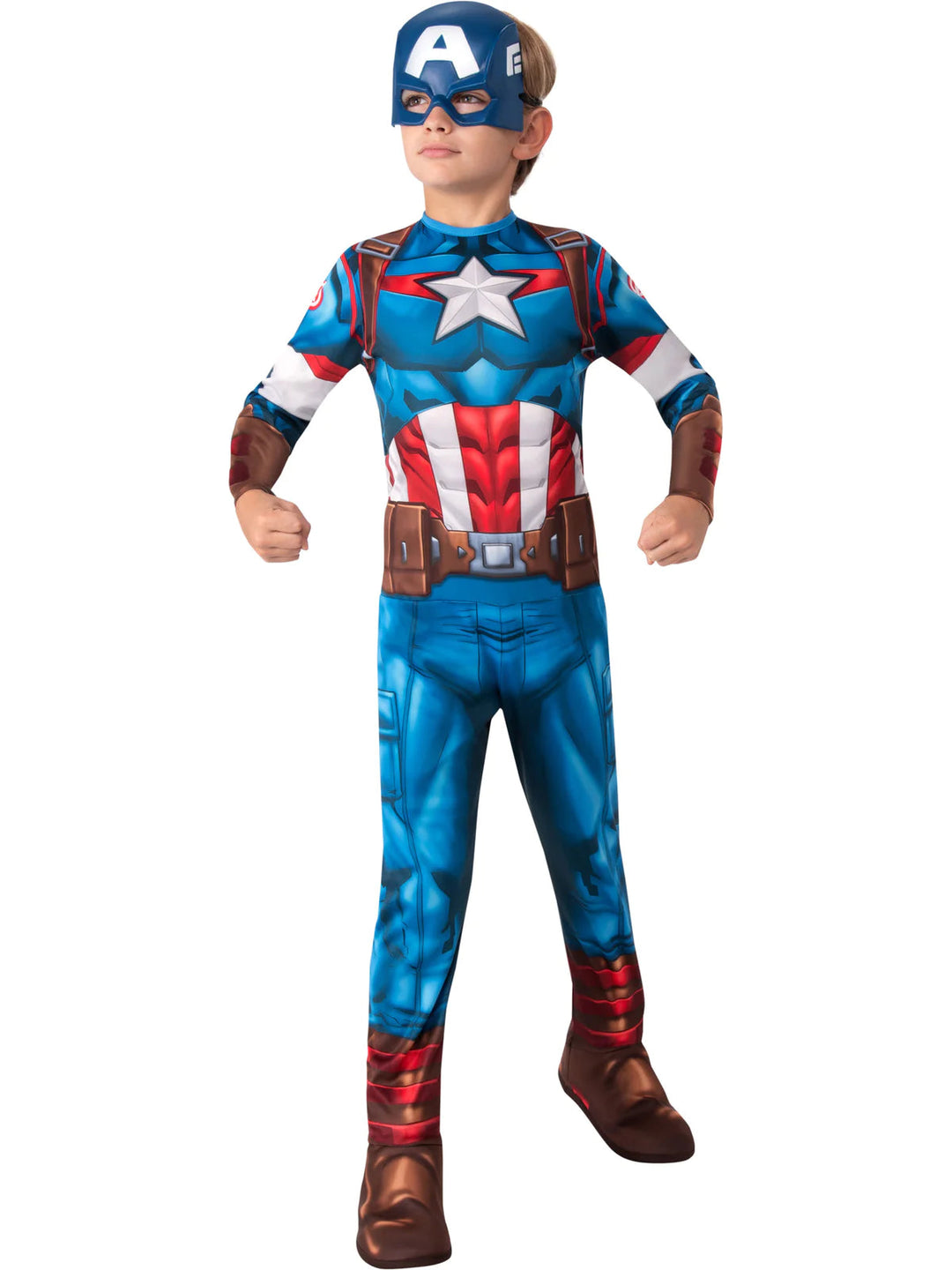 Marvel Captain America Costume for Boys_4