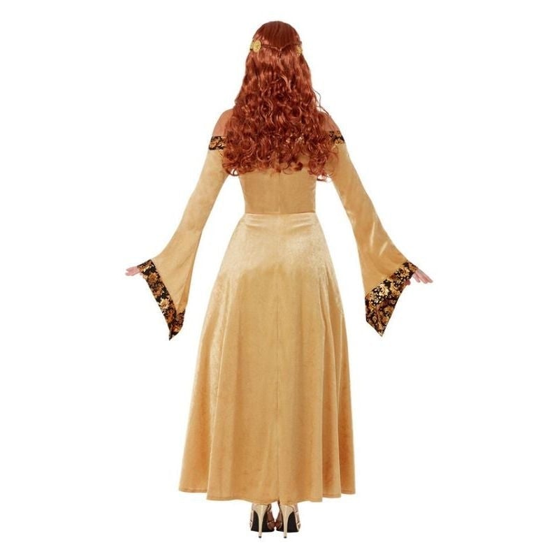 Medieval Countess Costume Gold Ladies Sansa Stark_2