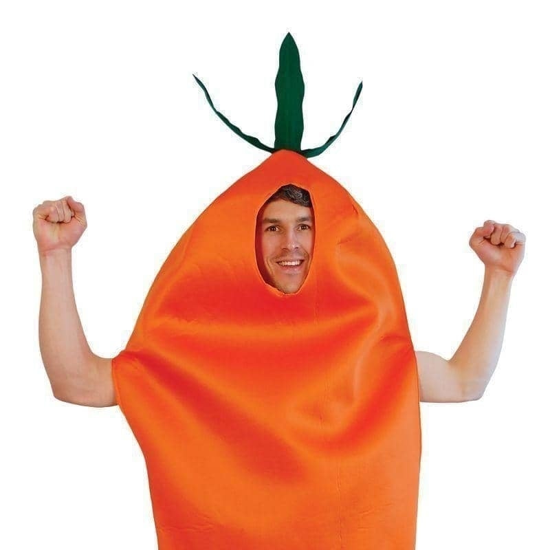 Mens Carrot Adult Costume Male Halloween