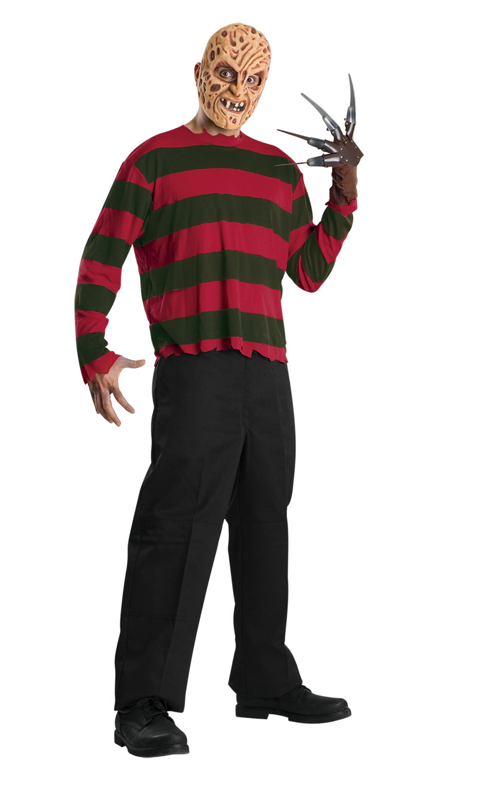 Mens Freddy Krueger Shirt Costume_1