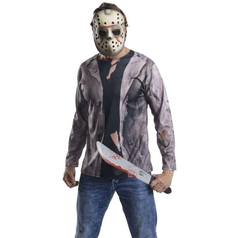 Mens Friday 13th Jason Costume Accessory Kit_1