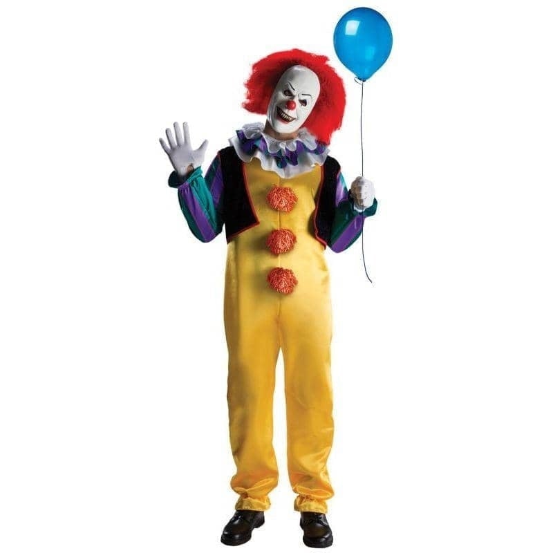 Mens It The Movie Adult Pennywise Deluxe Costume_1