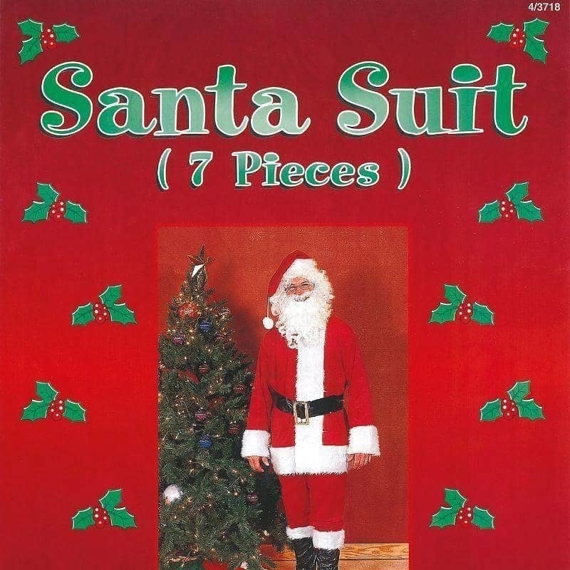 Mens Santa Costume Fur_2