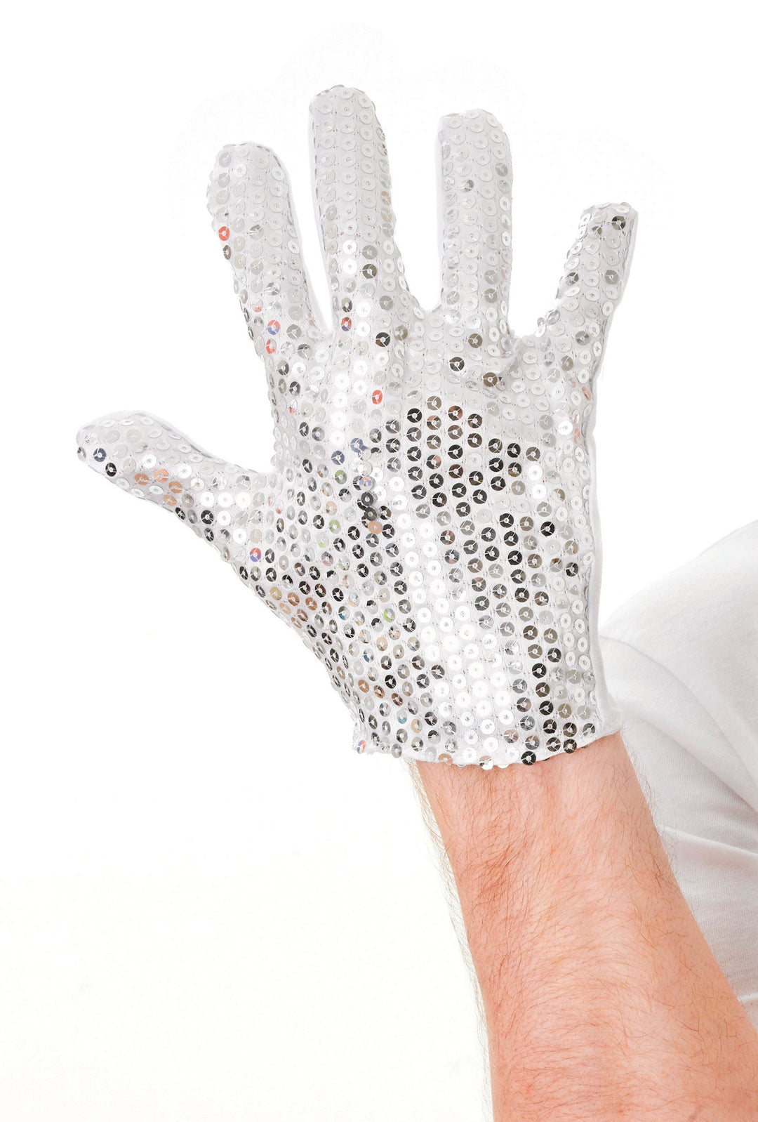 Mens Sequin Glove Costume Accessories Male Halloween_1