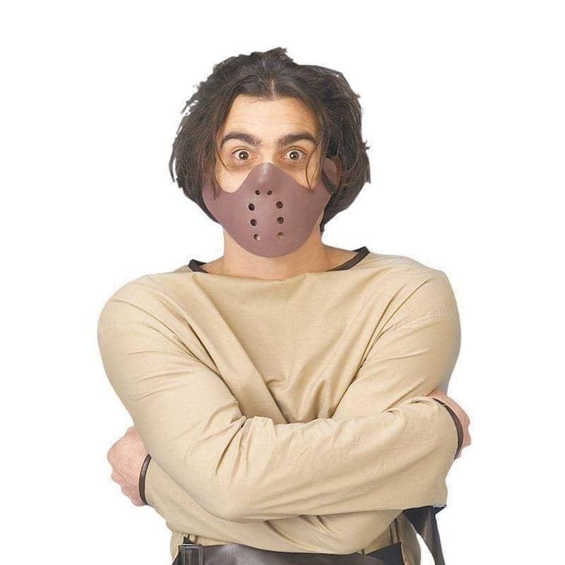 Mens Straight Jacket & Hannibal Mask Adult Costume Male Halloween Mens Straight Jacket & Hannibal Mask Adult Costume Male Halloween