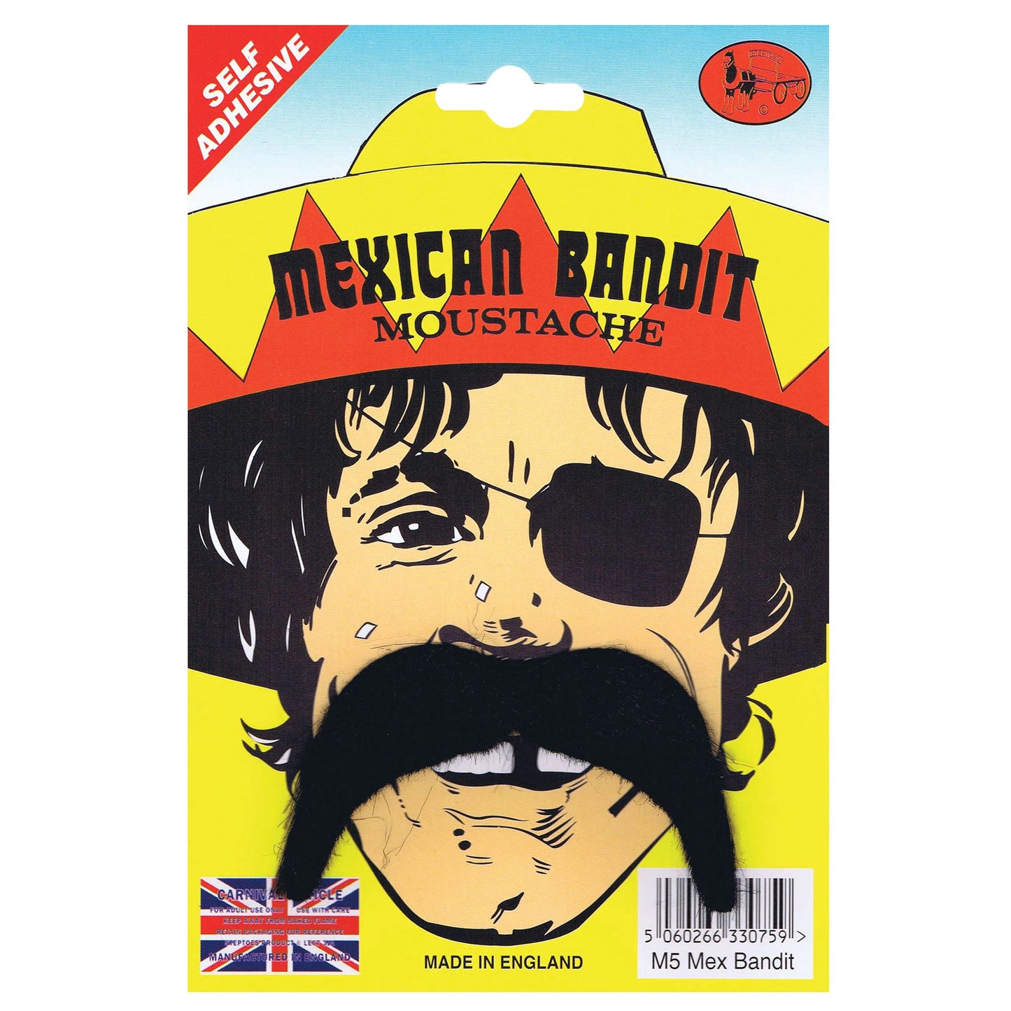 Mexican Bandit Tash Three Amigos Cowboy Moustache 1