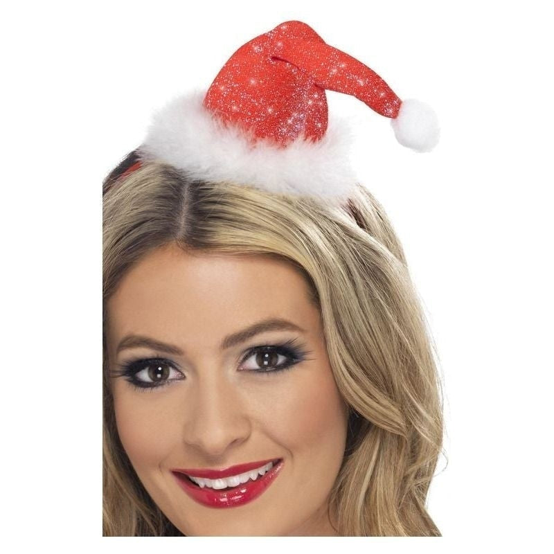 Size Chart Mini Santa Hat Adult Red