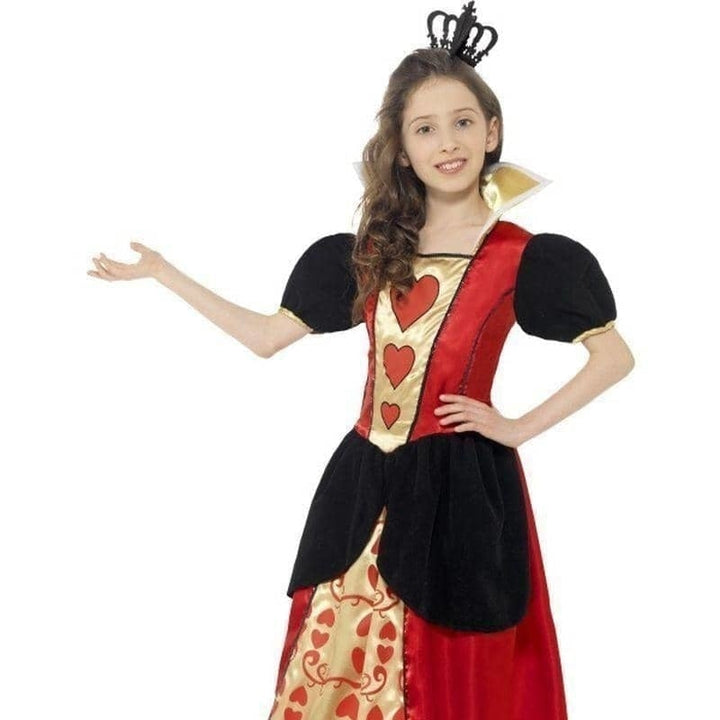 Miss Hearts Costume Kids Red_1