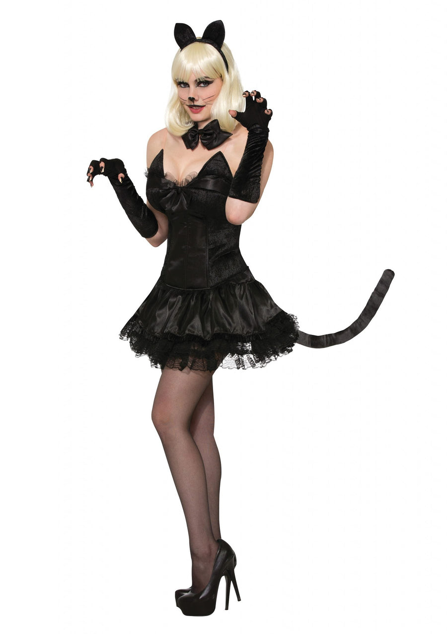 Miss Kitty Cat Black Adult Costume Female_1