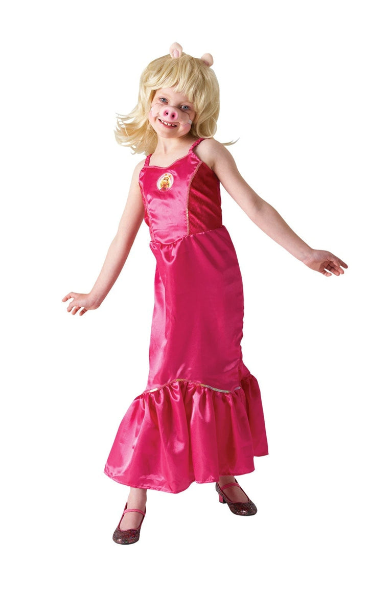 Miss Piggy Deluxe Girls Pink Muppets Costume_1