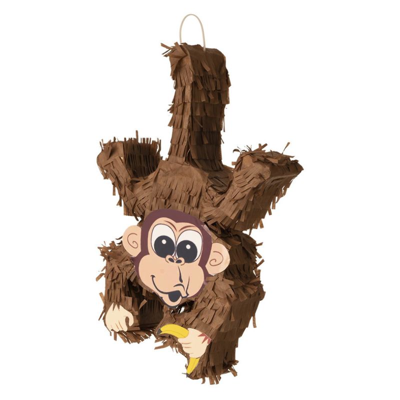Monkey Piñata Child Brown_1