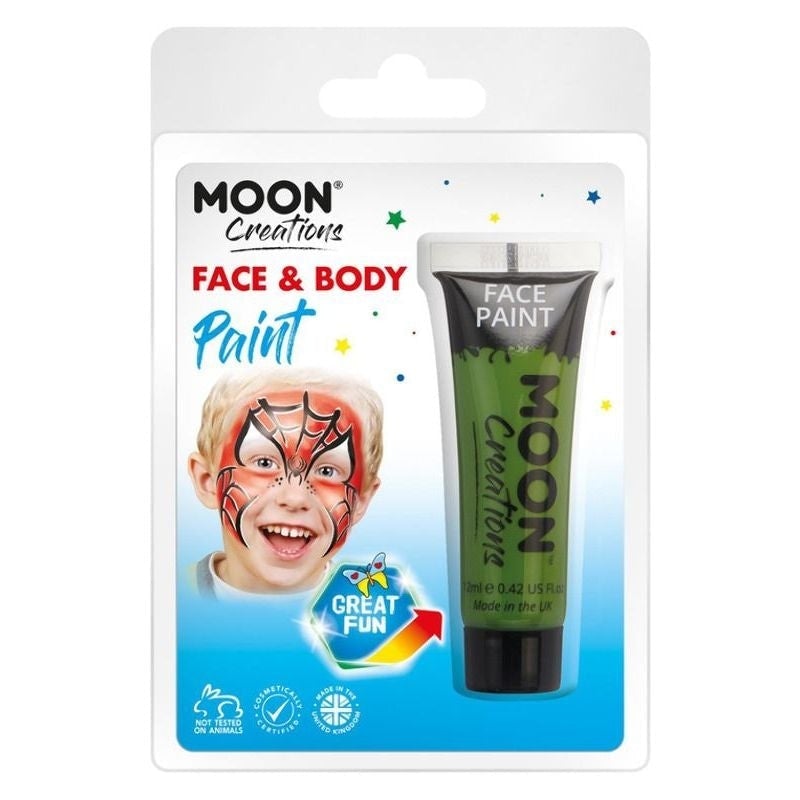 Moon Creations Face & Body Paint 12ml Clamshell Costume Make Up_5
