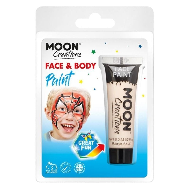 Size Chart Moon Creations Face & Body Paint 12ml Clamshell Costume Make Up