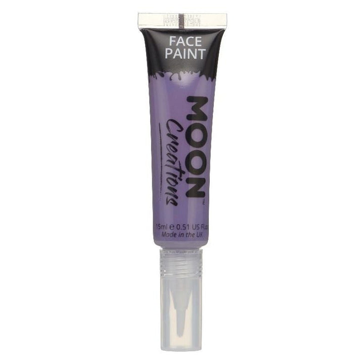 Moon Creations Face & Body Paints With Brush Applicator, 15ml Single Costume Make Up_12