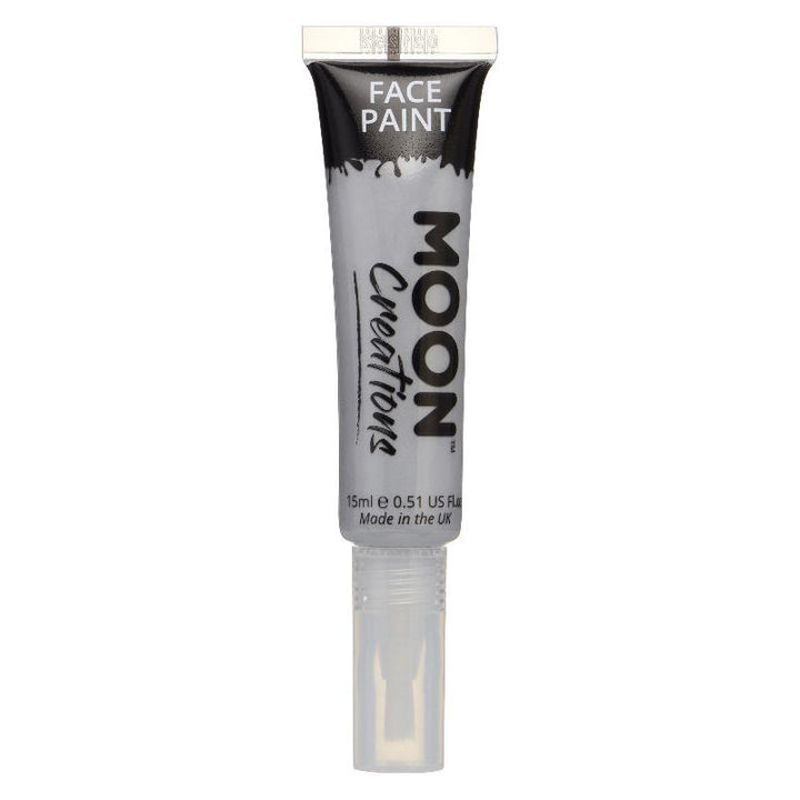 Moon Creations Face & Body Paints With Brush Applicator, 15ml Single Costume Make Up_23