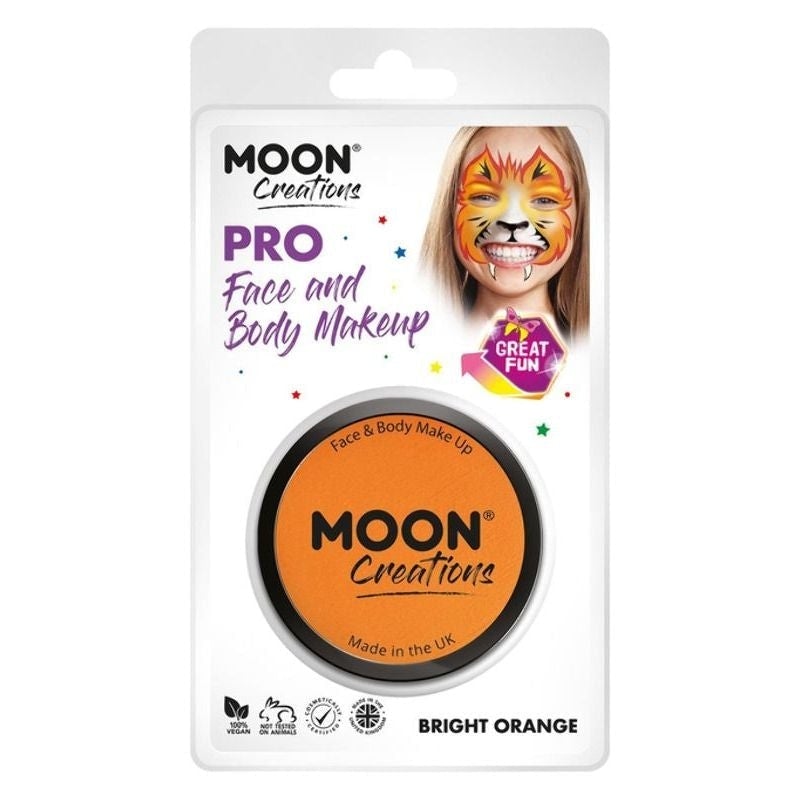 Moon Creations Pro Face Paint Cake Pot 36g Clamshell Costume Make Up_24