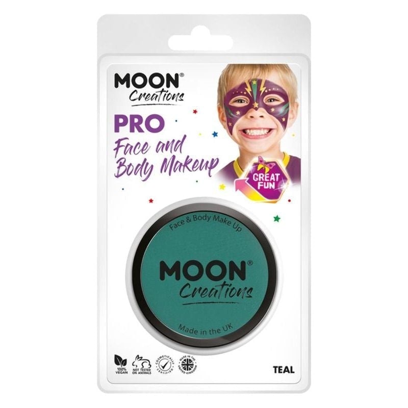 Moon Creations Pro Face Paint Cake Pot 36g Clamshell Costume Make Up_33