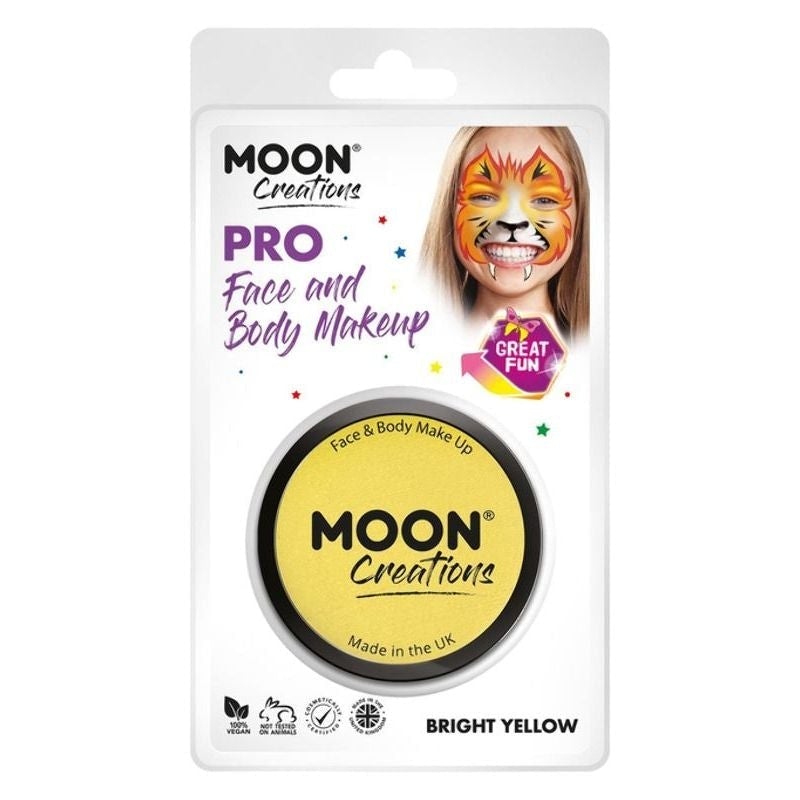 Moon Creations Pro Face Paint Cake Pot 36g Clamshell Costume Make Up_37