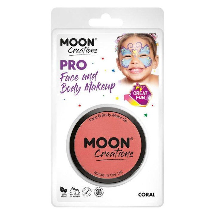 Moon Creations Pro Face Paint Cake Pot 36g Clamshell Costume Make Up_48