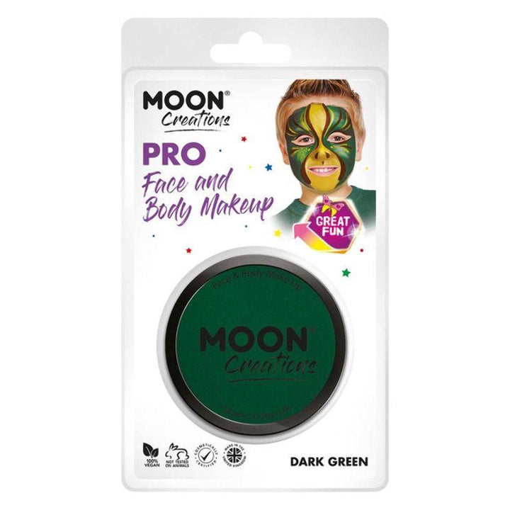 Moon Creations Pro Face Paint Cake Pot 36g Clamshell Costume Make Up_53