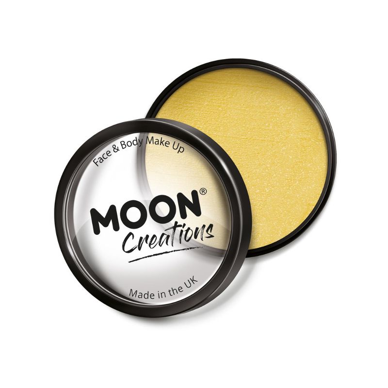 Moon Creations Pro Face Paint Cake Pot Golden Sand C12927 Costume Make Up_1