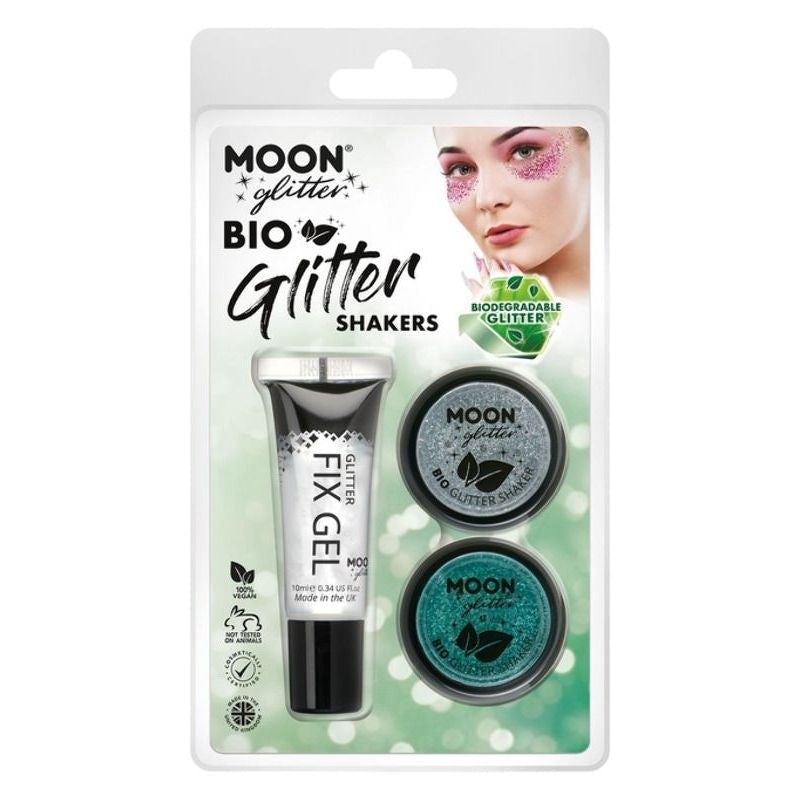 Moon Glitter Bio Shakers Clamshell 5g - Fix Gel Costume Make Up 4