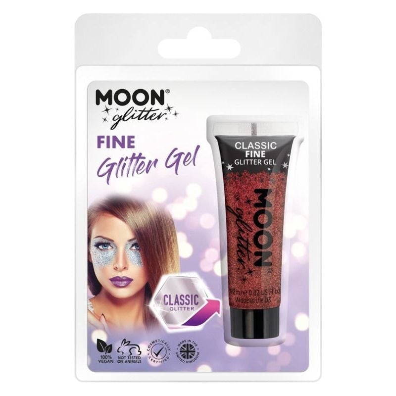 Moon Glitter Classic Fine Gel Clamshell 12ml Costume Make Up 7