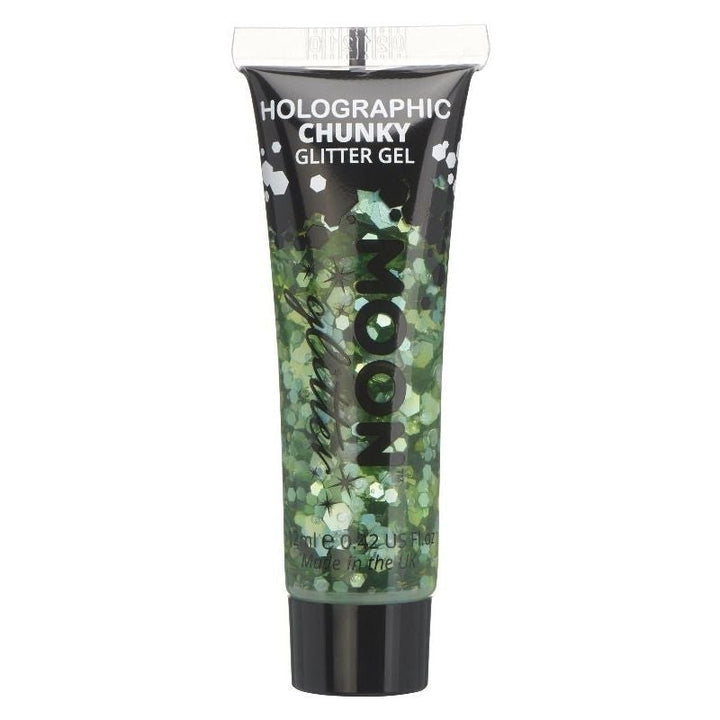 Moon Glitter Holographic Chunky Gel Single, 12ml Costume Make Up_4