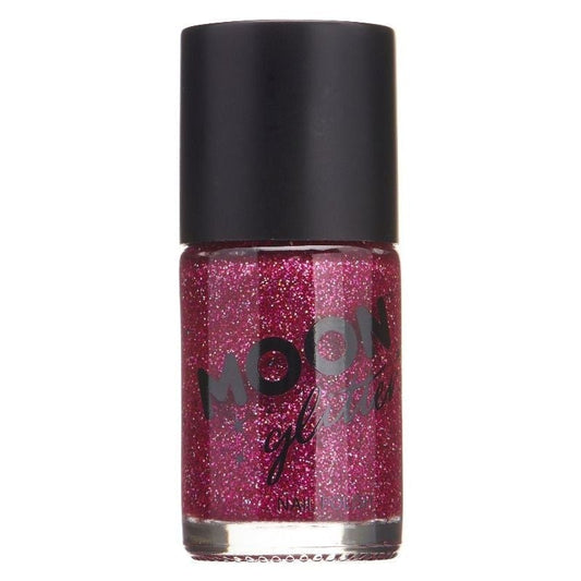 Moon Glitter Holographic Nail Polish Single 14ml Costume Make Up 2