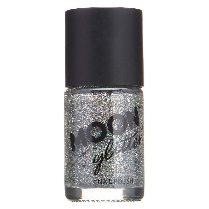 Size Chart Moon Glitter Holographic Nail Polish Single, 14ml Costume Make Up