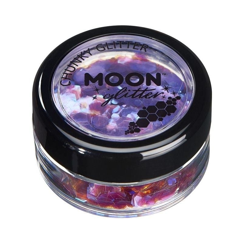 Moon Glitter Iridescent Chunky Single, 3g Costume Make Up_4
