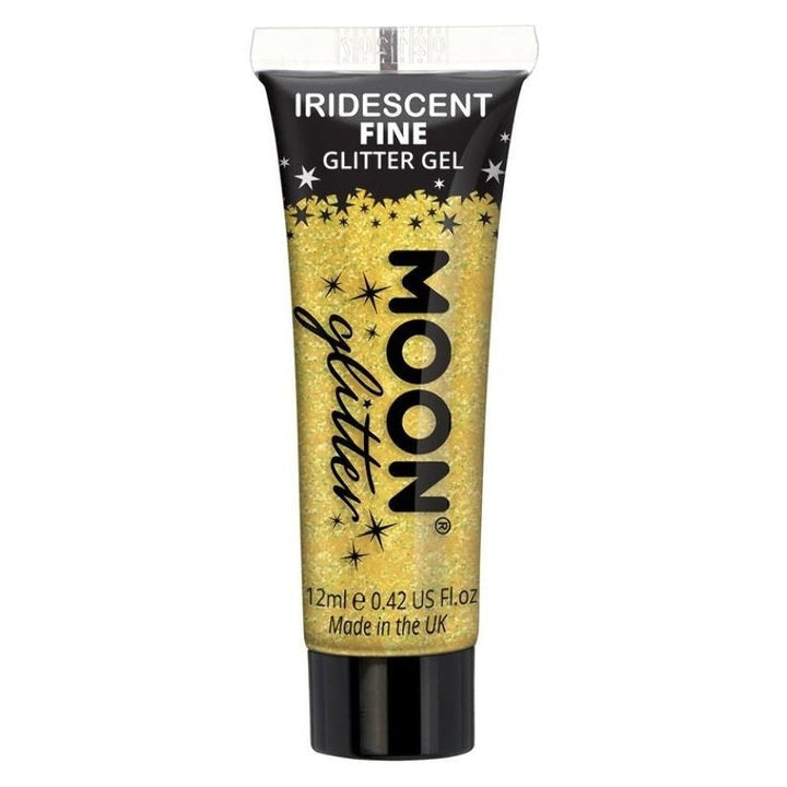 Size Chart Moon Glitter Iridescent Gel Single, 12ml Costume Make Up