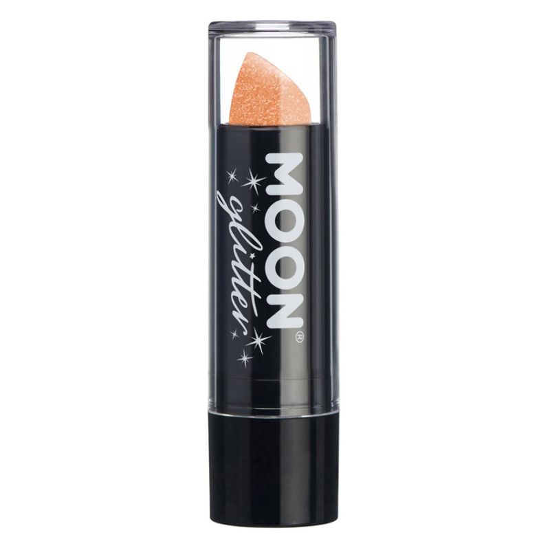 Moon Glitter Iridescent Glitter Lipstick Orange G26528 Costume Make Up_1