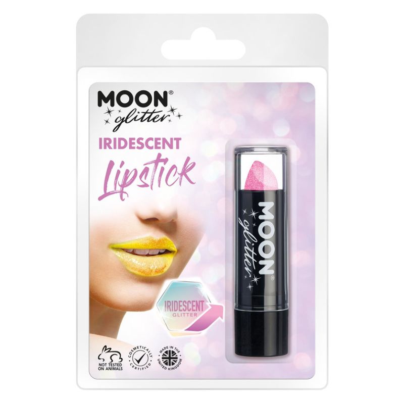 Moon Glitter Iridescent Glitter Lipstick Pink G26627 Costume Make Up_1