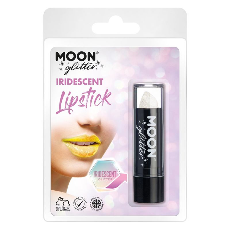 Moon Glitter Iridescent Glitter Lipstick White G26610 Costume Make Up_1