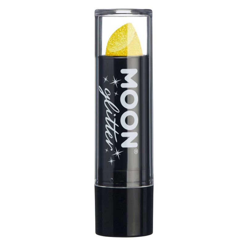 Moon Glitter Iridescent Glitter Lipstick Yellow G26542 Costume Make Up_1