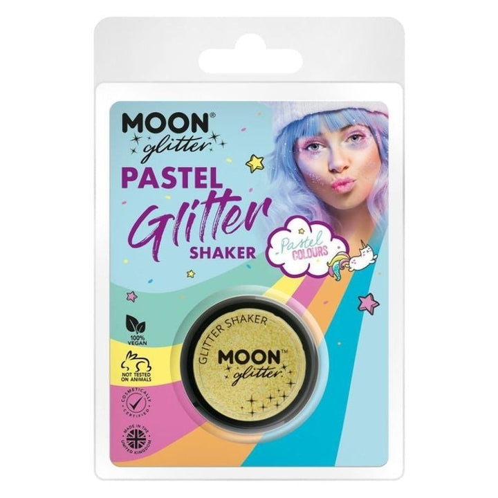 Size Chart Moon Glitter Pastel Shakers Clamshell, 5g Costume Make Up